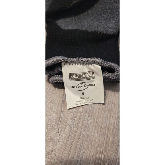 New Harley Davidson Utility Work Gloves Polyester/Cotton Rubber Coating Size Sm - Picture 4 of 6